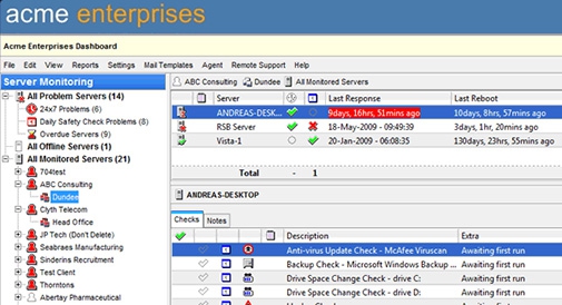 remote GFI monitoring