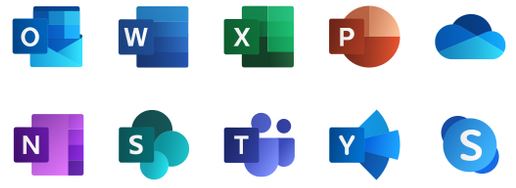 Microsoft 365 icons